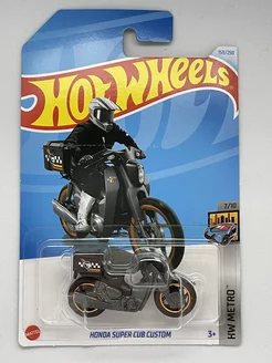 Машинка HONDA SUPER CUB CUSTOM Hot Wheels 245860727 купить за 389 ₽ в интернет-магазине Wildberries