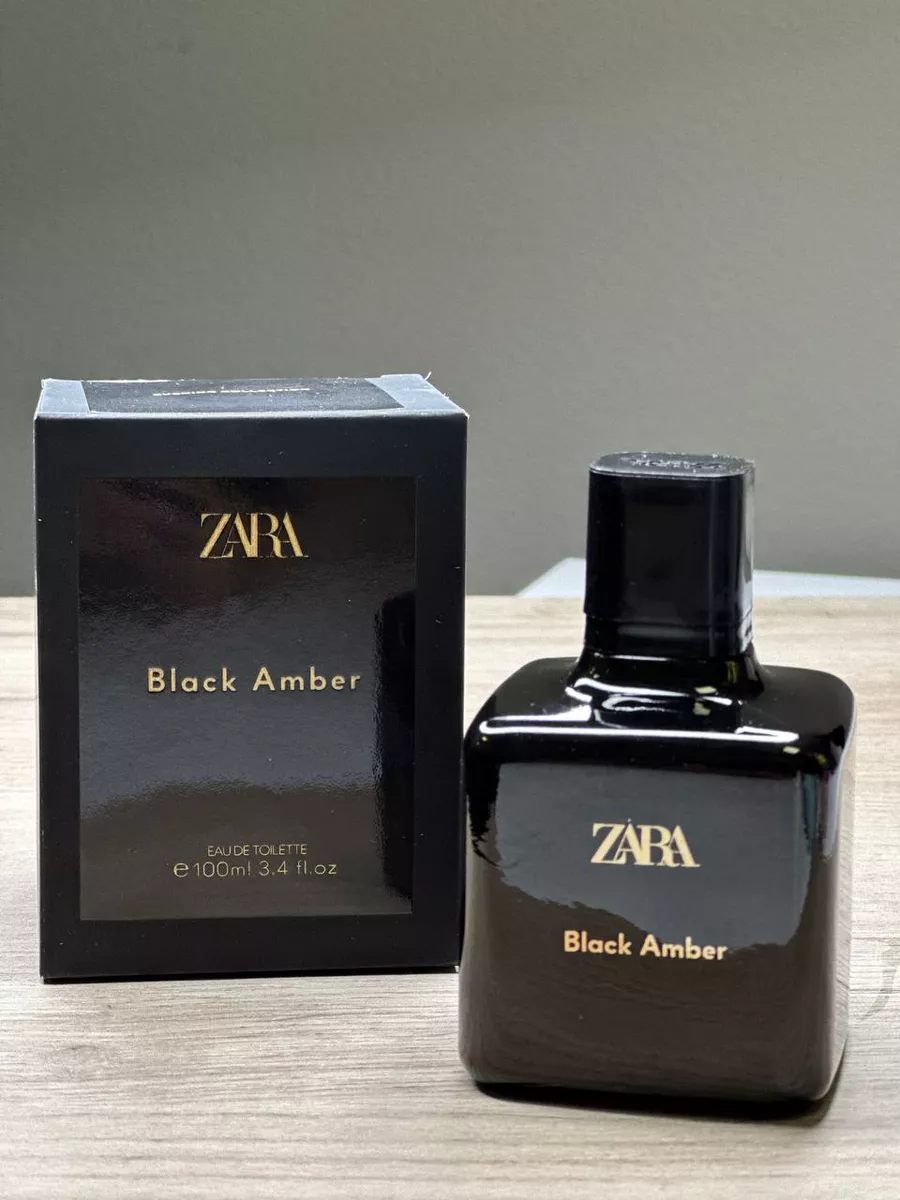 Price Zara Black Amber 100ml Fl Oz Zara Eau De Toilette Black