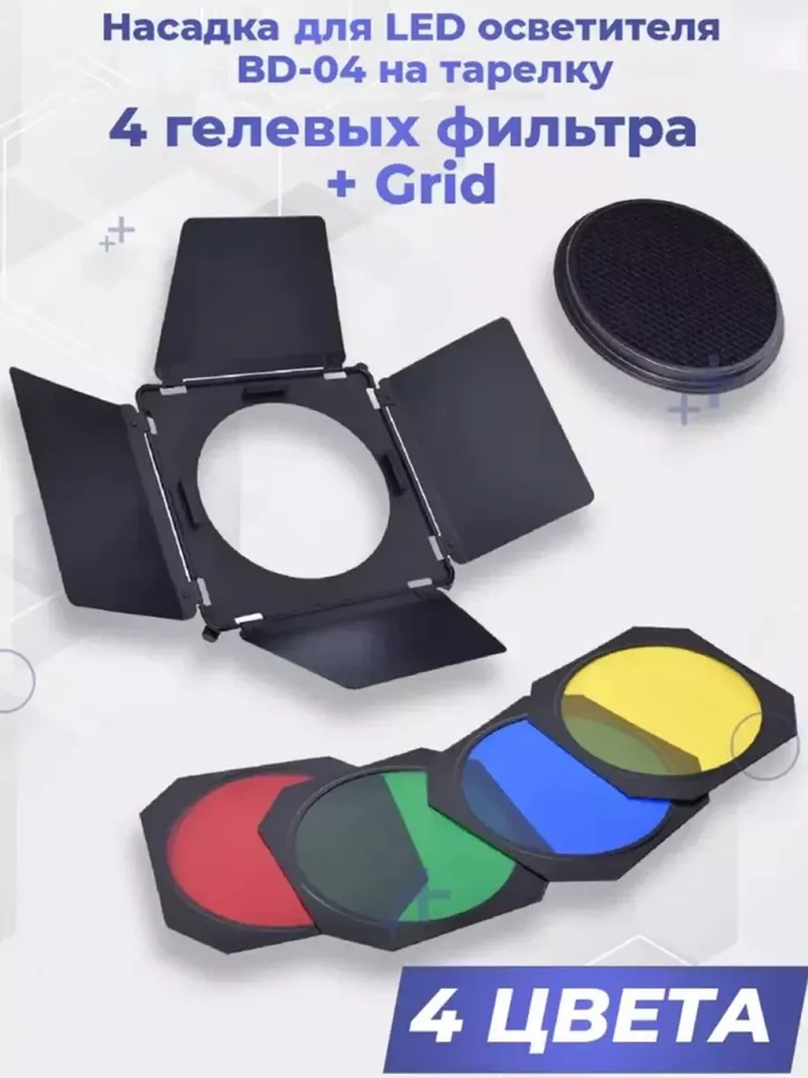 Насадка для LED осветителя BD-04 на тарелку