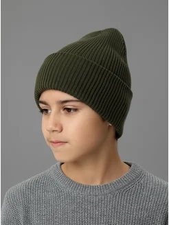 Шапка с отворотом