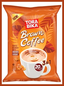 Кофейный напиток Торабика Brown Сoffee 3в1, 20 саше Torabika 245913144 купить за 290 ₽ в интернет-магазине Wildberries