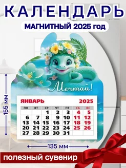 Календарь фигурный на магните 2025 Символ года змея. Мечтай снаб 78 245977994 купить за 145 ₽ в интернет-магазине Wildberries