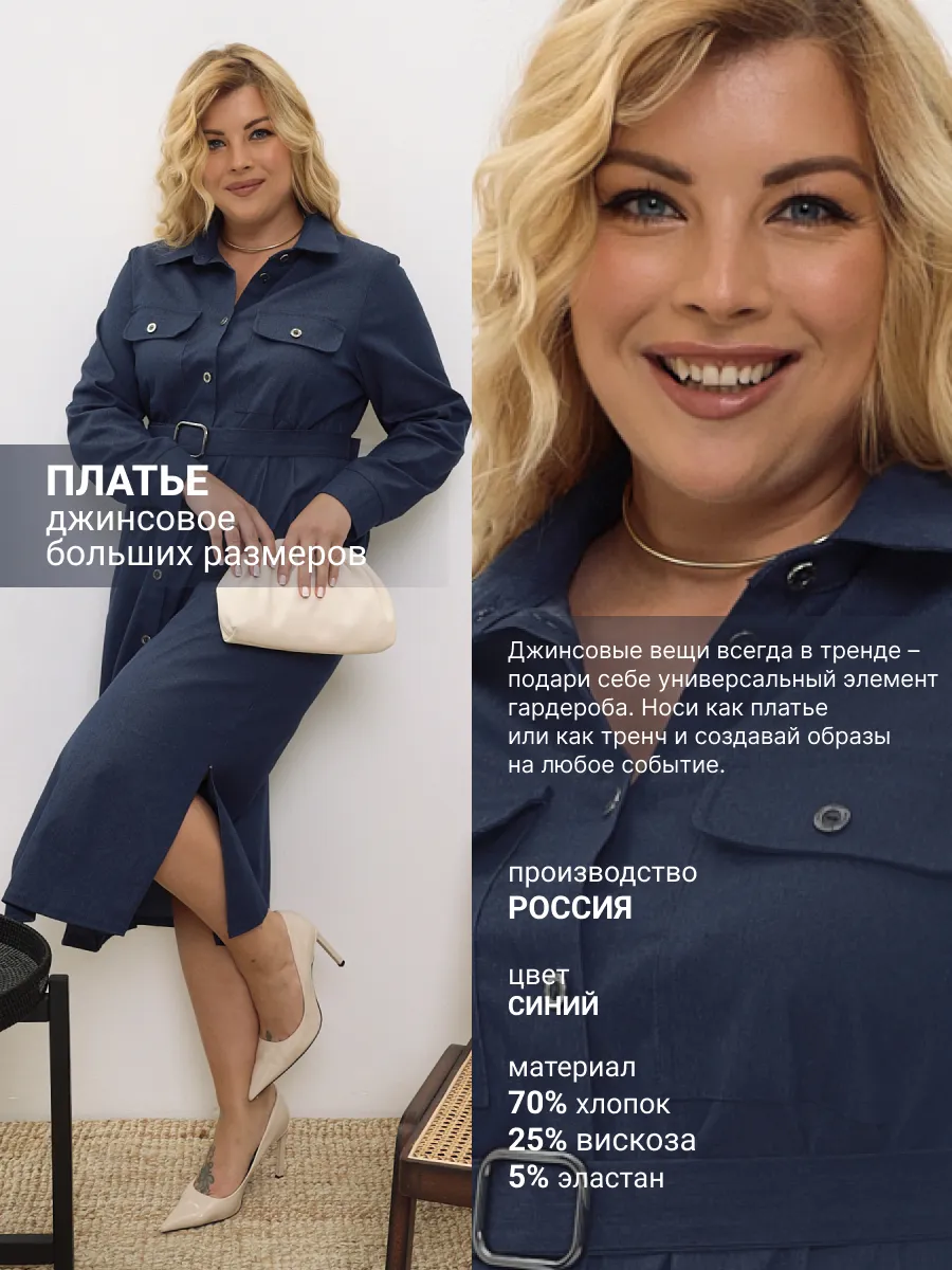 Платье джинсовое...