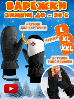 Варежки зимние горнолыжные SportPro 246032440 купить за 1 223 ₽ в интернет-магазине Wildberries