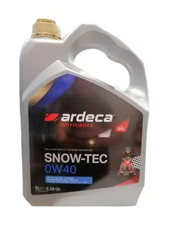 Синтетическое моторное масло SNOW-TEC RACING 0W40