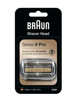 Сетка и режущий блок Braun 94M для Braun Series 9 и 9 Pro Braun 246133803 купить за 5 970 ₽ в интернет-магазине Wildberries