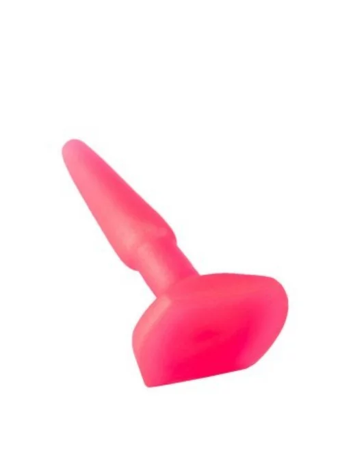 Lovetoy Плаг на широком основании из ПВХ розовый (11.5, Ø 2.5 см), розовый, фото 2