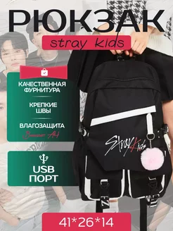 Рюкзак школьный к поп аниме k-pop Stray Kids Стрэй Кидс Personarum 246166159 купить за 712 ₽ в интернет-магазине Wildberries