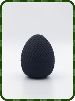 Яйцо дракона черное Zebra3d 246230321 купить за 746 ₽ в интернет-магазине Wildberries