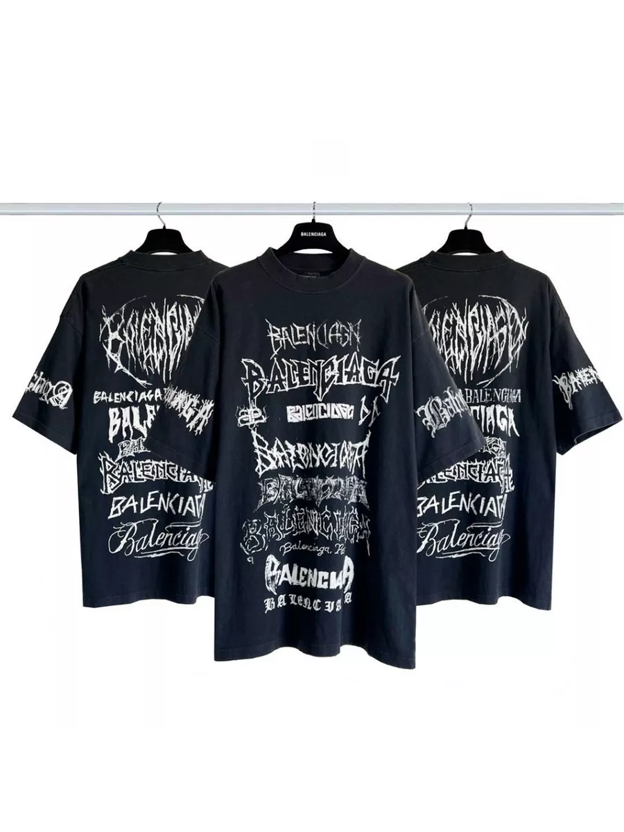 BALENCIAGA - VETEMENS Tシャツ　2021ss Футболка Balenciaga DIY METAL Yeezy 246239326 купить в интернет