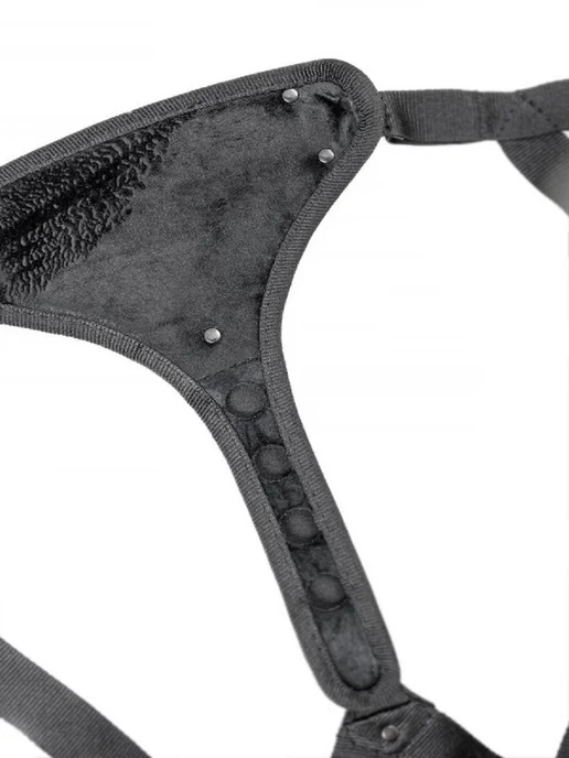 RealStick Strap-On by TOYFA Трусики для страпона Emery насадкой черные, черный, фото 2