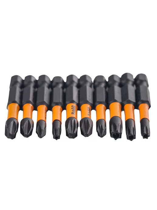 Rage Набор бит торсионных ударных S2 PH PZ TORX x 50 мм, 10 шт, 10 шт, фото 8