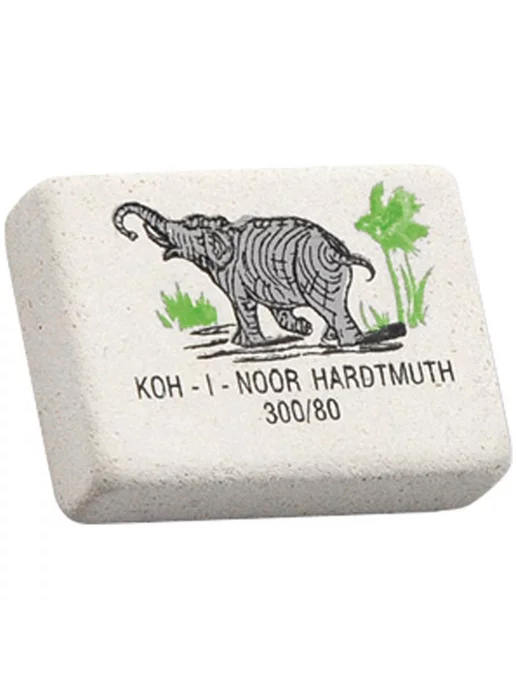 koh-i-nor Ластик 5шт "Elephant" 300 80 цветной 26*18,5*8мм, 26x18.5, 5 шт, фото 2