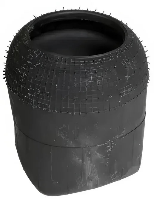 Zentparts Пневмоподушка коническая для МАН E2000, EM Z12903, вариант, фото 2