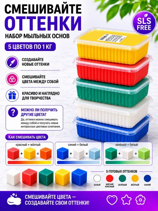 SoapMaster Набор мыльных основ, 5кг, 5 кг, фото 6