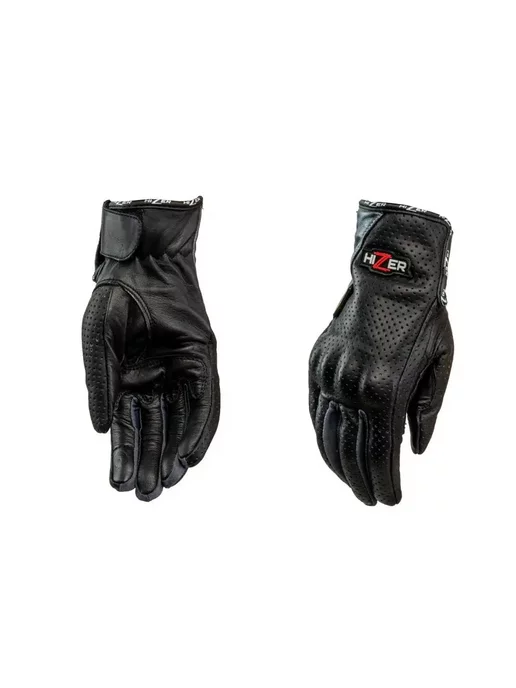 HIZER Спортивные тактические мото перчатки с защитой, черный, фото 2