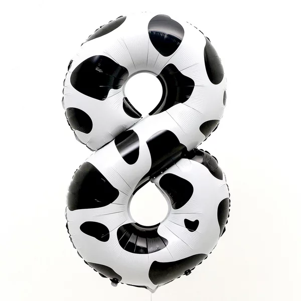 Воздушный шар фольга Цифра 8