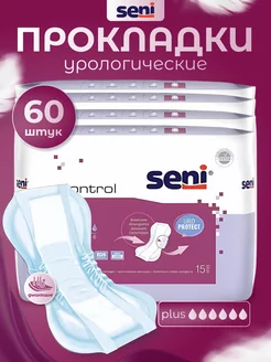 Прокладки урологические CONTROL PLUS, 6 капель, 60шт Seni 246490131 купить за 2 177 ₽ в интернет-магазине Wildberries