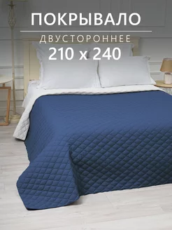 Покрывало Евро 210х240 см Двухстороннее Алиса by Goldtex 246497854 купить за 1 689 ₽ в интернет-магазине Wildberries