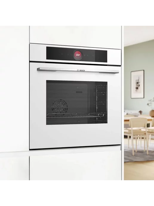 BOSCH Духовой шкаф HBG7341W1, белый, фото 6