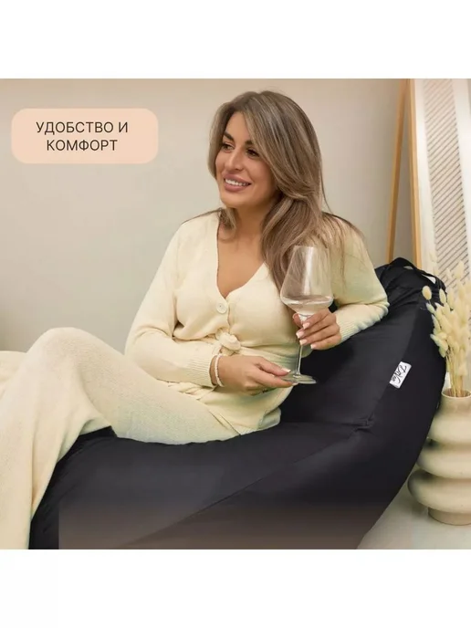 DiVan Чехол для кресла-мешка 3XL фиолетовый Дюспо, серый, фото 5