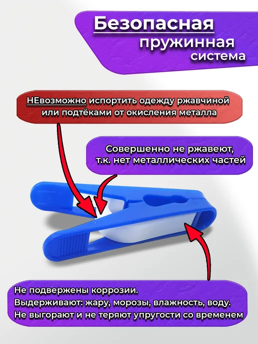 Игорь Олегович Прищепки цветные пластмассовые, прочный набор для белья, вариант, фото 8