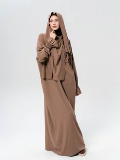 платье абая для намаза с шарфом M&D_ABAYA 246552181 купить за 1 984 ₽ в интернет-магазине Wildberries