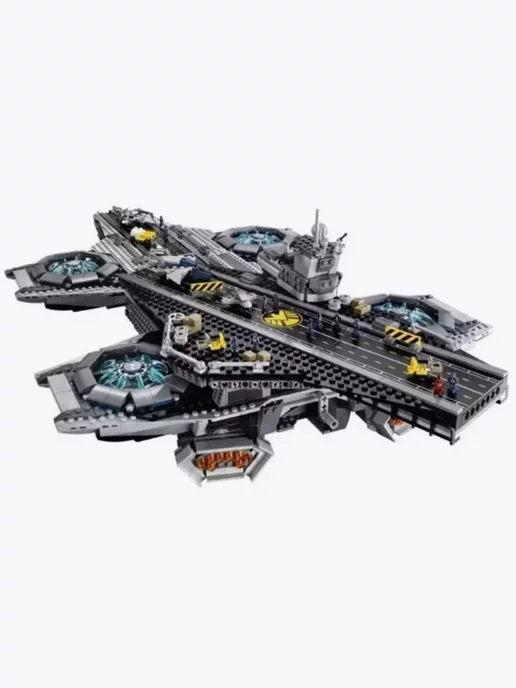 LEGO Конструктор Летающий авианосец Геликарриер MG306 778 дет, голубой, фото 2