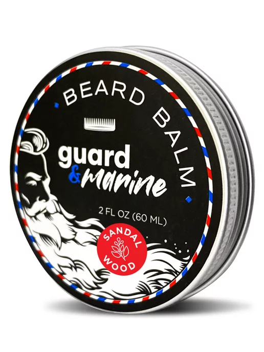 guard&marine Бальзам для бороды мужской с ароматом сандала, 60 мл, 60 мл