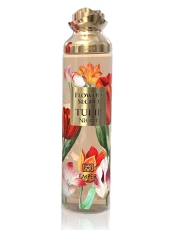 Спрей для тела Flower`S Secret Tulip Night 100 мл Emper 246609247 купить за 360 ₽ в интернет-магазине Wildberries