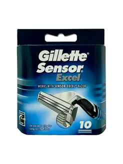 Сменные кассеты Gillette для мужской бритвы Sensor Excel 246621331 купить за 1 213 ₽ в интернет-магазине Wildberries