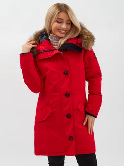 Куртка парка зимняя с капюшоном Canada Goose 246688334 купить за 18 984 ₽ в интернет-магазине Wildberries