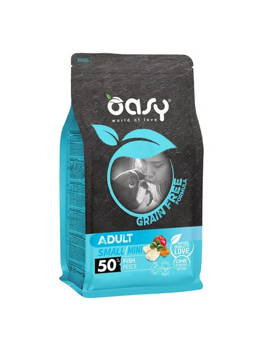 Сухой корм Oasy для собак, беззерновой, рыба, 2,5 кг, фото 6