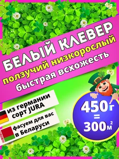 Белый клевер низкорослый семена для газона 0!Semena 246741834 купить за 1 231 ₽ в интернет-магазине Wildberries