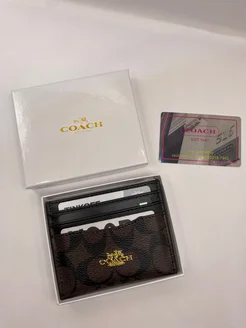 Картхолдер Визитница Кредитница для карточек Coach