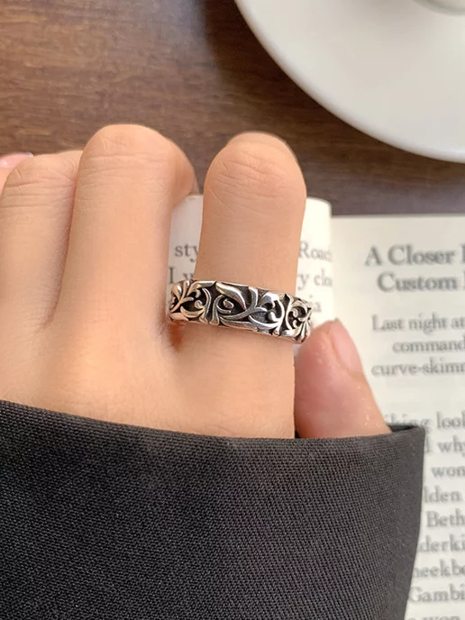 KESHFIX. Цепочка с крестиком в стиле Chrome Hearts, черный, фото 6