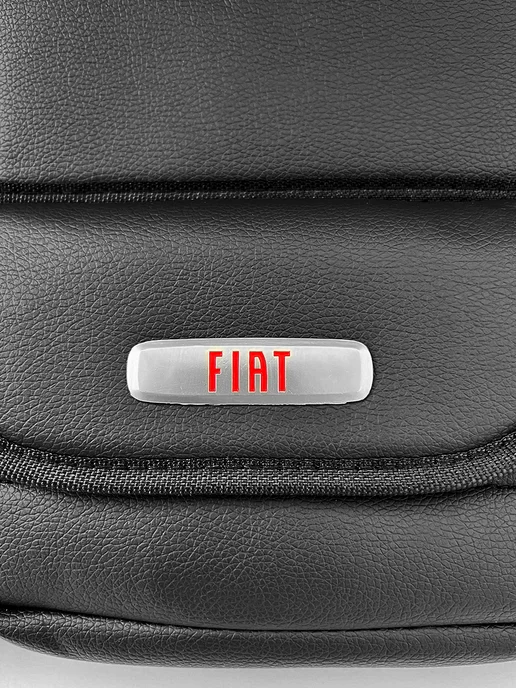 FIAT Органайзер на сиденье автомобиля Сумка для машины Фиат, черный, фото 2