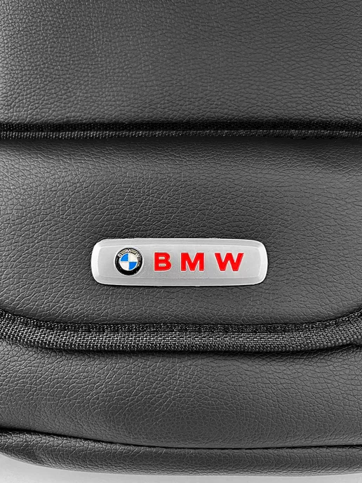 BMW Органайзер на сиденье автомобиля Сумка для машины БМВ, черный, фото 2