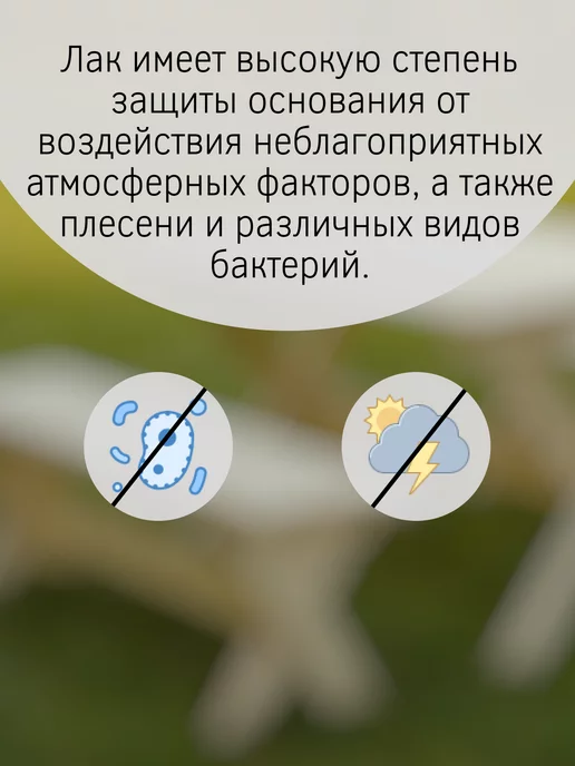 РАДУГА Лак для дерева орех глянцевый 1 л, 1 л, фото 3