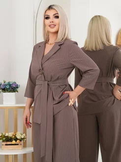 Брючный костюм двойка офисный SAUMAX COLLECTION 246838673 купить за 3 280 ₽ в интернет-магазине Wildberries