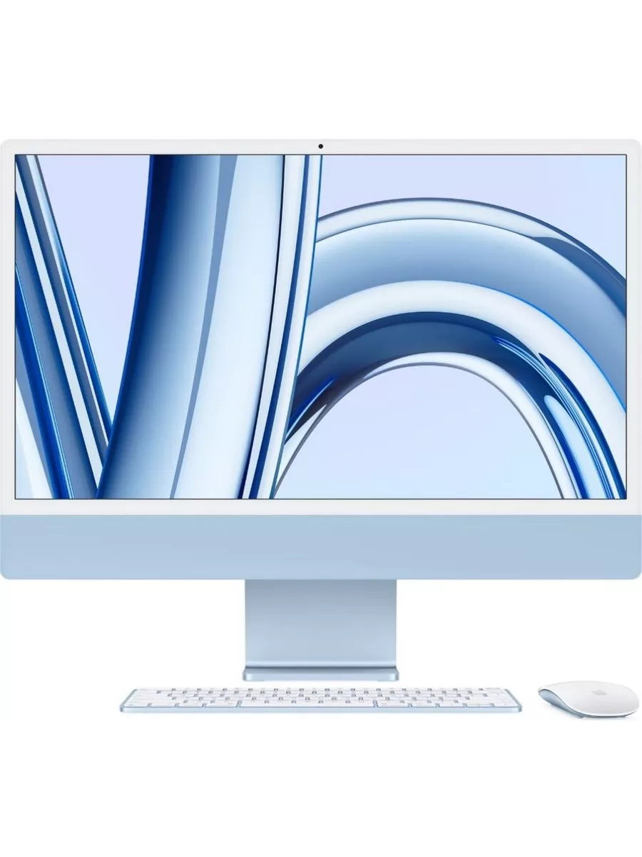 Моноблок iMac 24" Blue (M3 8Gb 256Gb SSD...