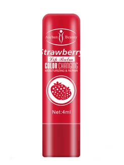 Бальзам-тинт для губ Strawberry Color Change Lip Balm, 4 мл