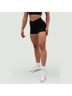 Шорты HIGH WAISTED SHORTS 5 GYM HERO 582 Черные