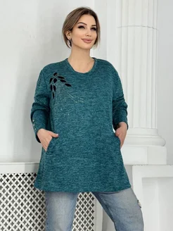 Туника большие размеры Roza Fashion 247107462 купить за 1 432 ₽ в интернет-магазине Wildberries