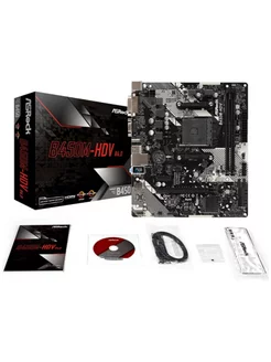 B450M-HDV R4.0 AMD AM4 Asrock 247116872 купить за 7 169 ₽ в интернет-магазине Wildberries