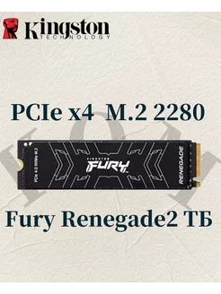 Внутренний SSD 2 ТБ Fury Renegade PCIe x4 M.2 2280 Kingston 247142256 купить за 18 123 ₽ в интернет-магазине Wildberries