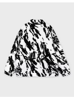Куртка-бомбер oversize из искусственного меха