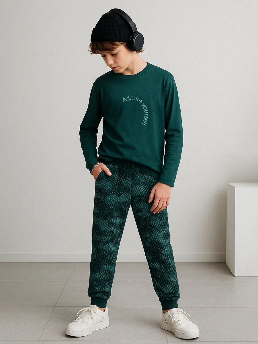 Лонгслив + брюки, Pine Grove 19-5406