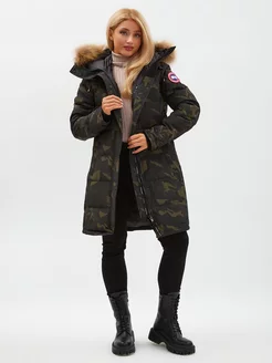 Куртка зимняя пуховик с капюшоном Canada Goose 247230134 купить за 17 188 ₽ в интернет-магазине Wildberries