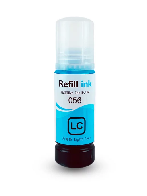 Rekova Чернила 70 мл. Epson 056, Light cyan (светло-голубые), 70 мл